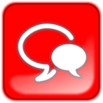 chat para adultos android application logo